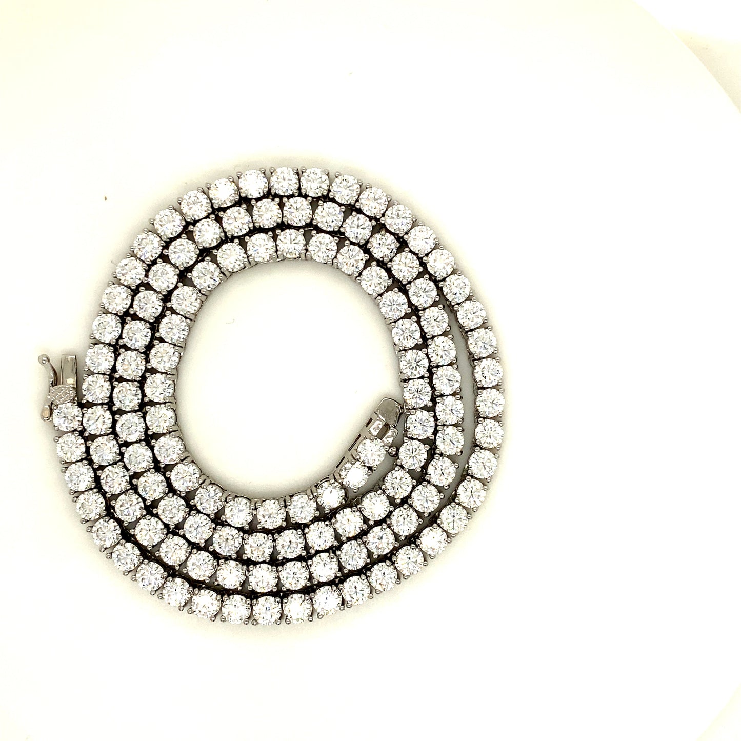 LAB Diamond Moissanite Tennis Chain (diamond tester approved)