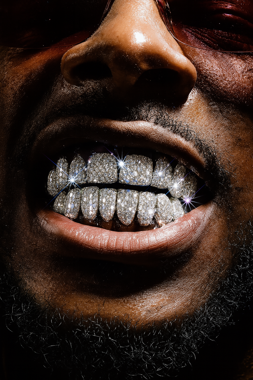 VVS Diamond Flush- HoneyComb Setting (Sold Per Tooth)
