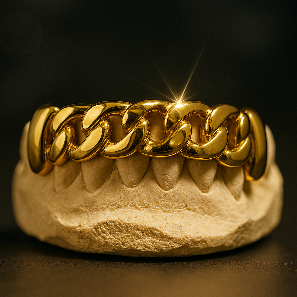 Cuban Link Grillz (Sold as a Set)