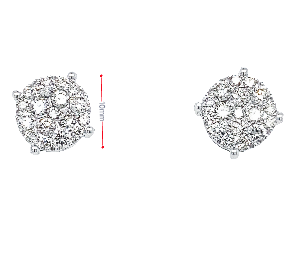 Diamond earring 10KT