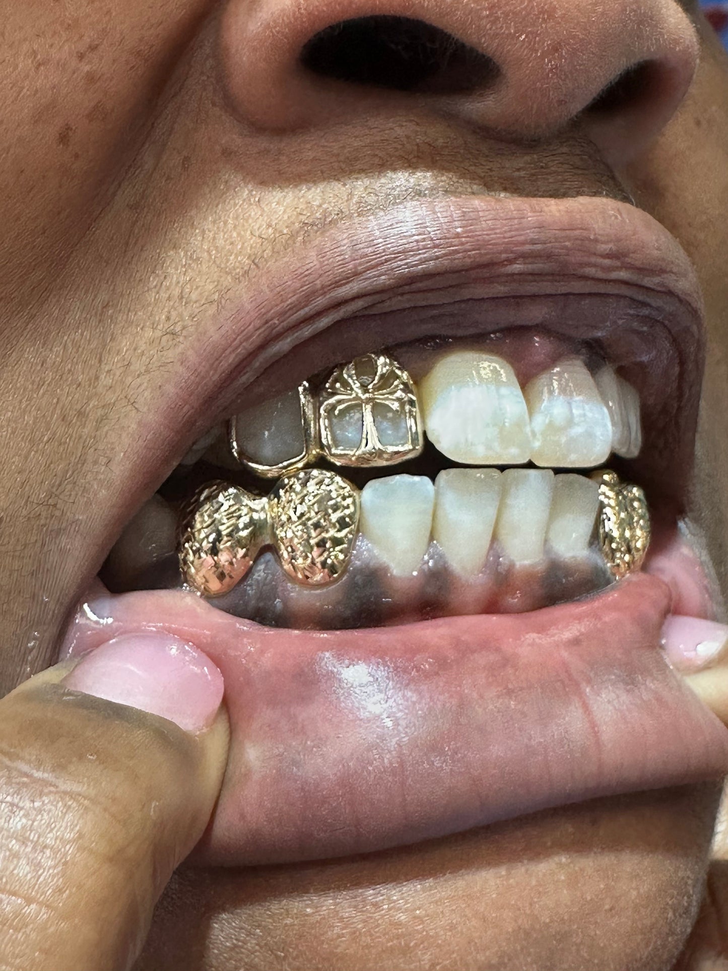ANKH GRILLZ(3 TEETH PIECE)