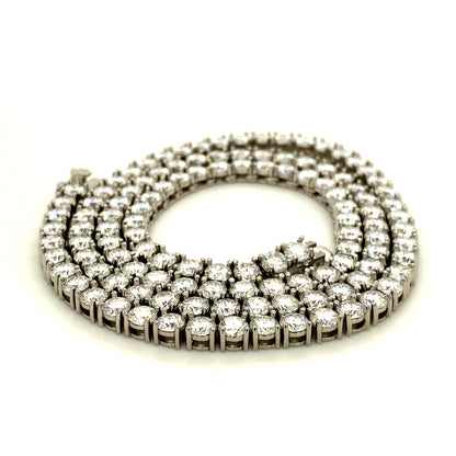LAB Diamond Moissanite Tennis Chain (diamond tester approved)