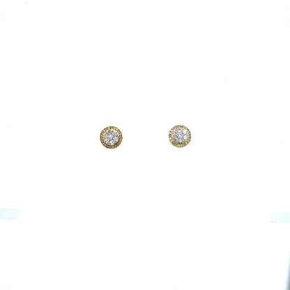 Gold and Diamond Earring 10kt(0.52 ct)