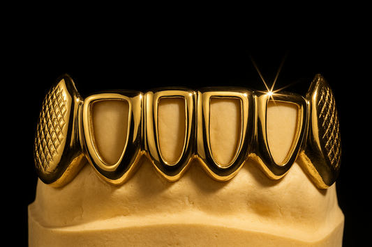Bottom Open Faces with Fangs (Sold as a Set)