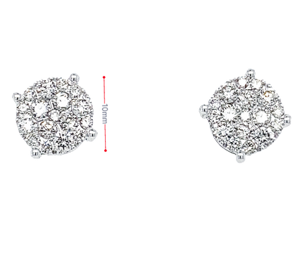 Diamond earring 10KT