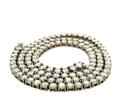 LAB Diamond Moissanite Tennis Chain (diamond tester approved)