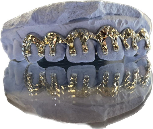 Drip  Silver Grillz(6 Top only)